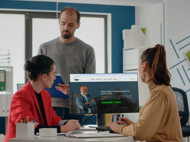 diseño de páginas web para políticos